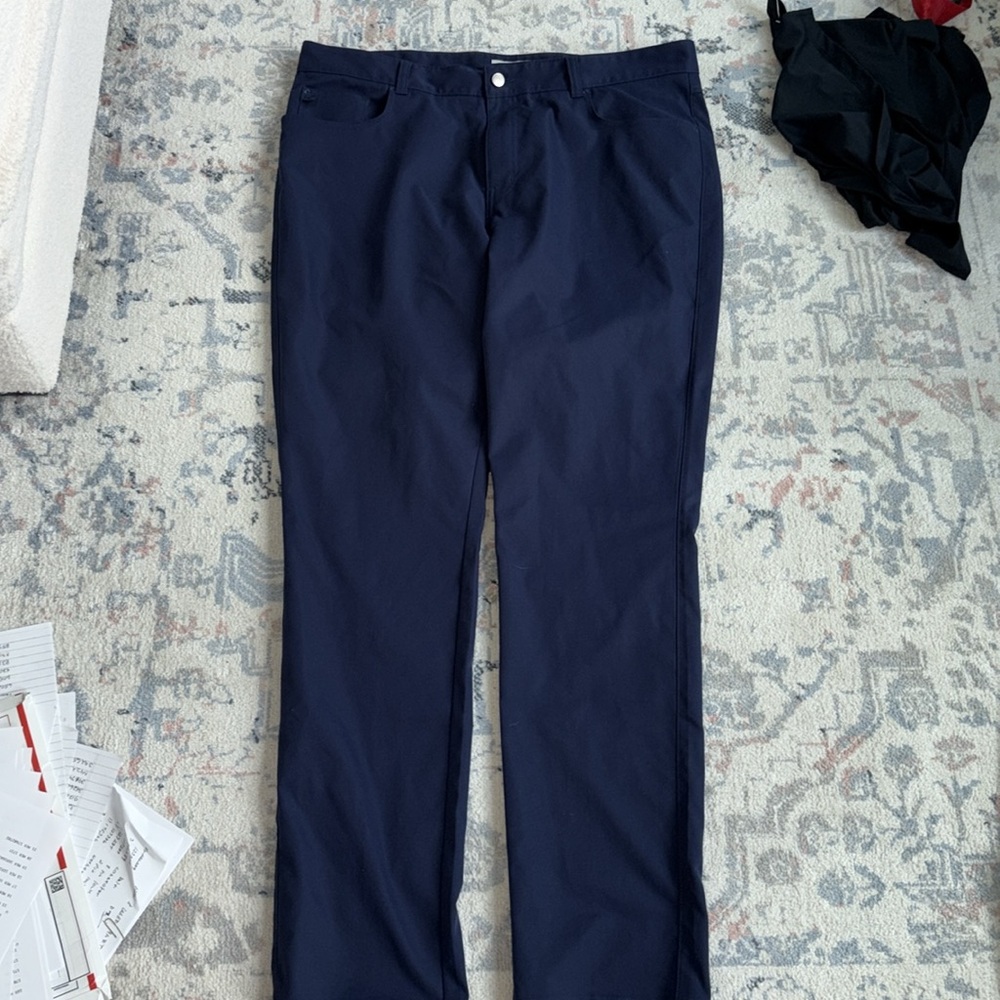 Peter Millar Deep Blue Trousers 38/34